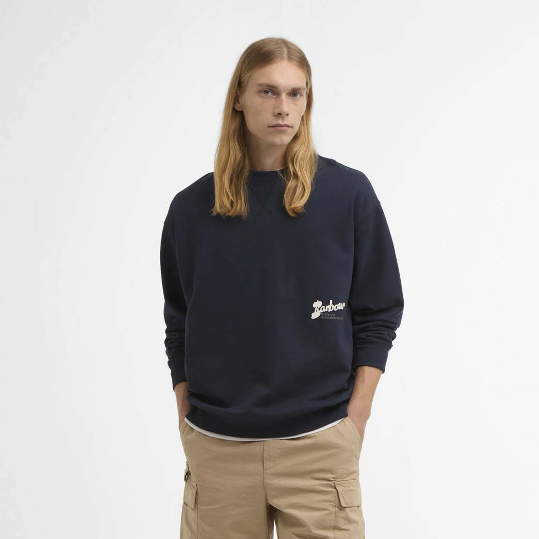 Blythe Crewneck Sweatshirt - Navy