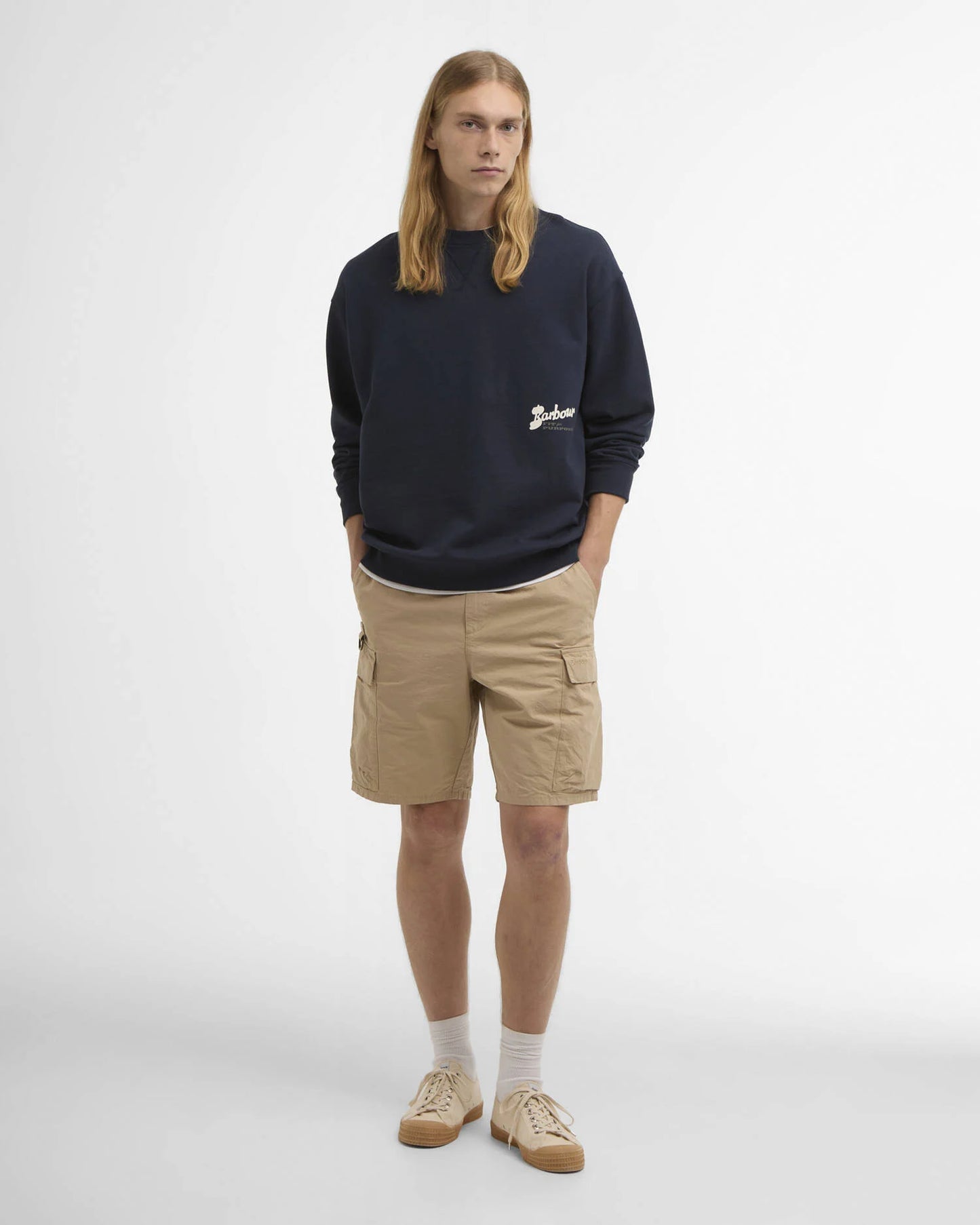 Blythe Crewneck Sweatshirt - Navy