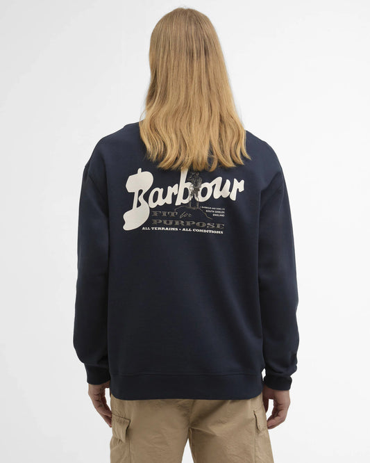 Blythe Crewneck Sweatshirt - Navy