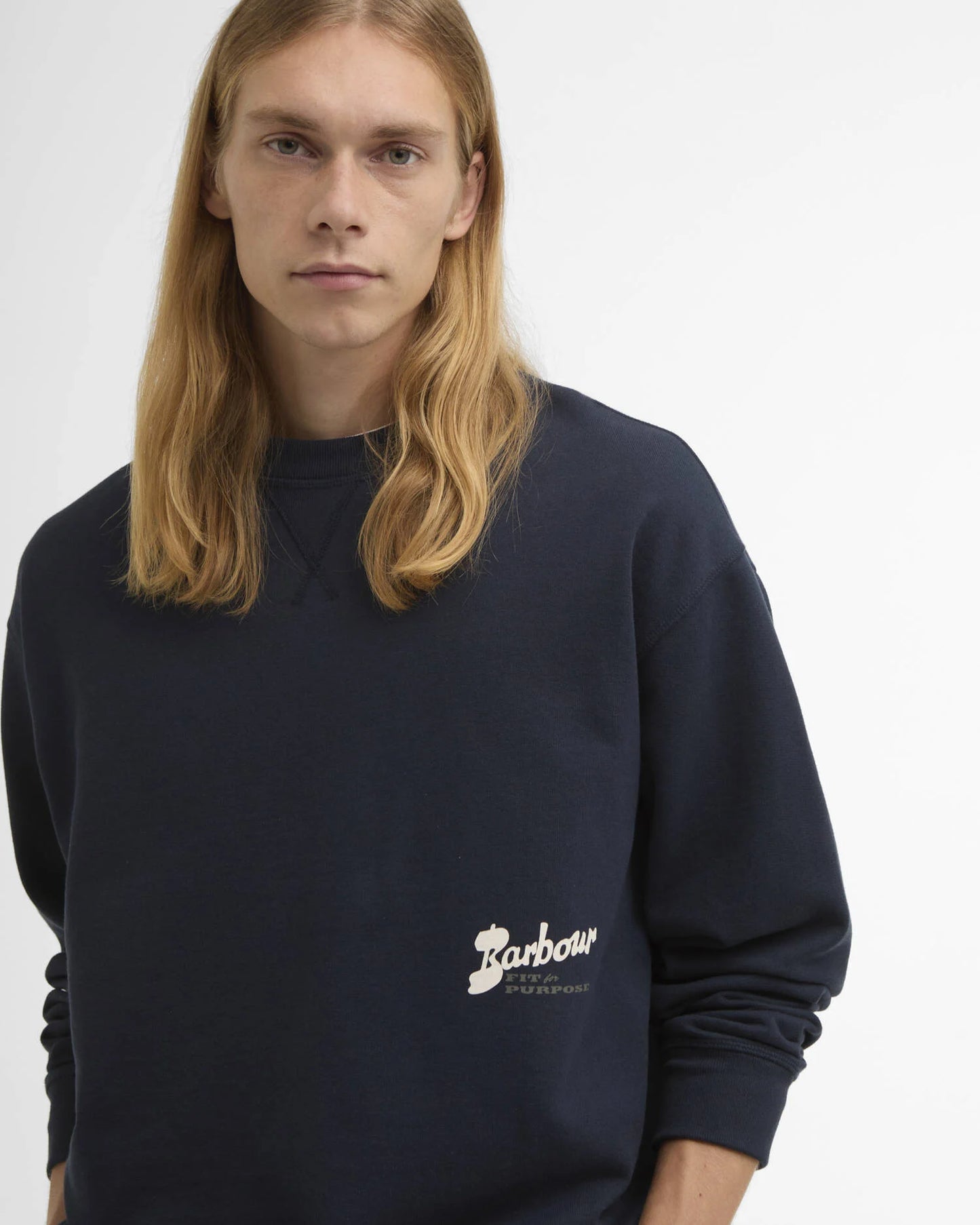 Blythe Crewneck Sweatshirt - Navy