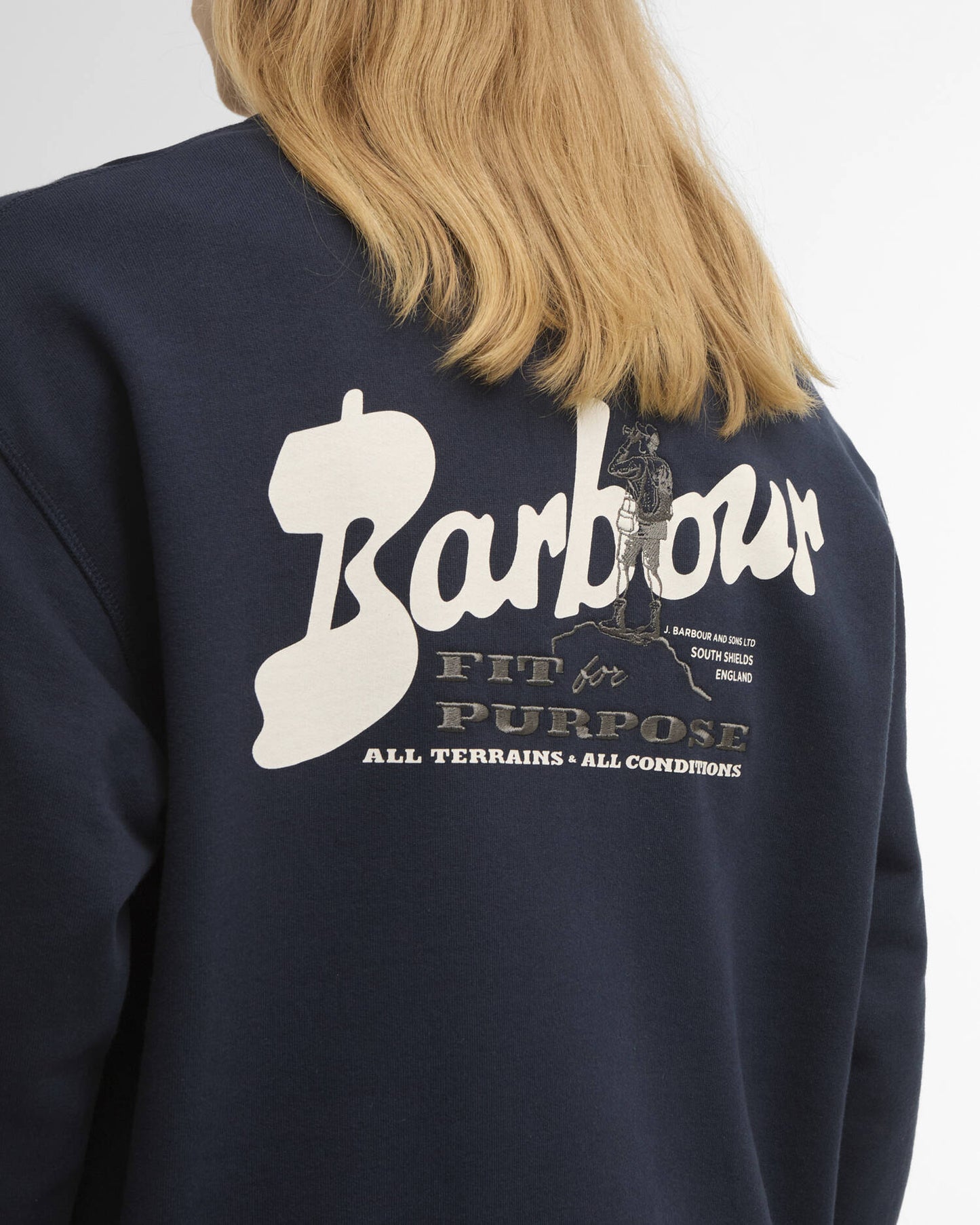 Blythe Crewneck Sweatshirt - Navy