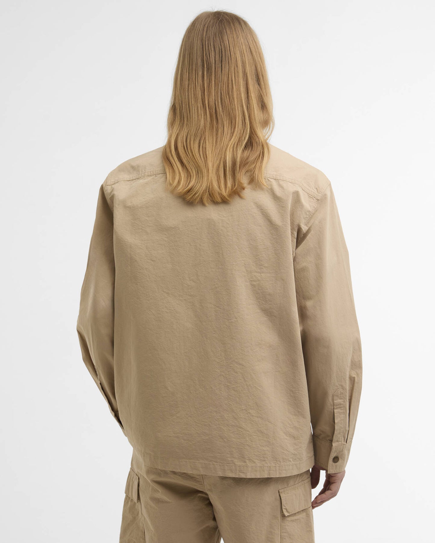 Spey Poplin Overshirt - Tan