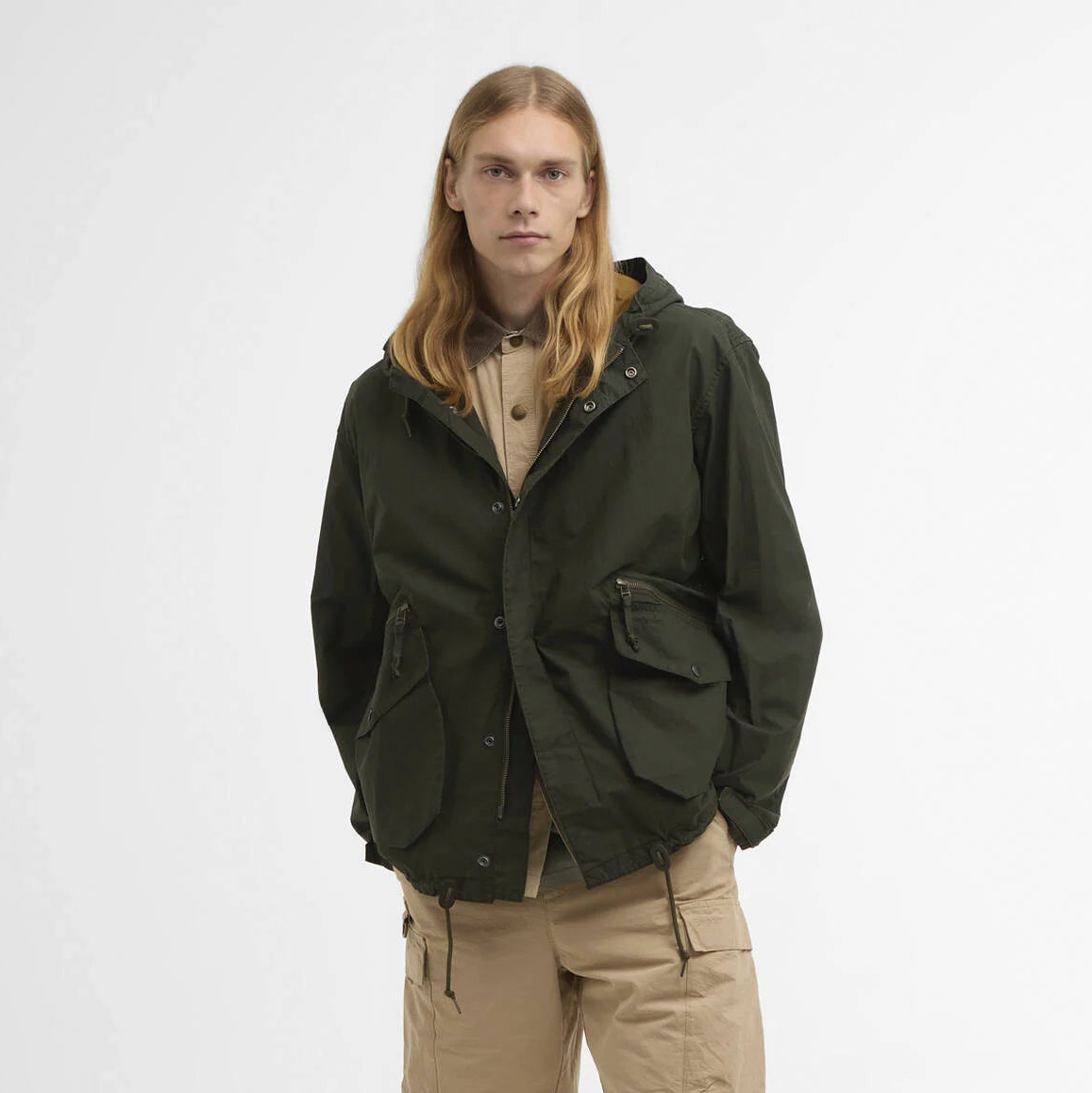 Westoe Showerproof Jacket - Breen/Pigment Olive