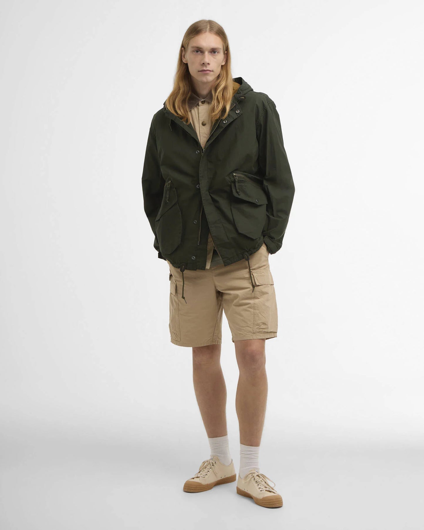 Westoe Showerproof Jacket - Breen/Pigment Olive