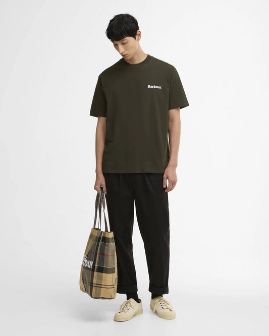 Crosby Archive logo OS T-Shirt - Sage