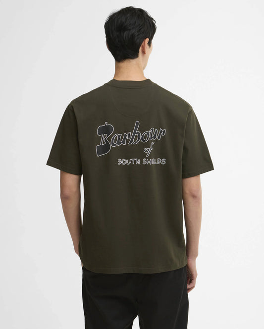 Crosby Archive logo OS T-Shirt - Sage