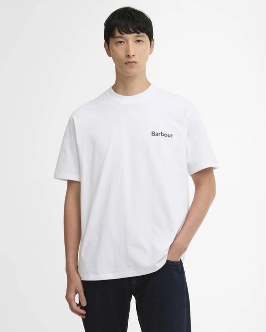 Crosby Archive logo OS T-Shirt - White
