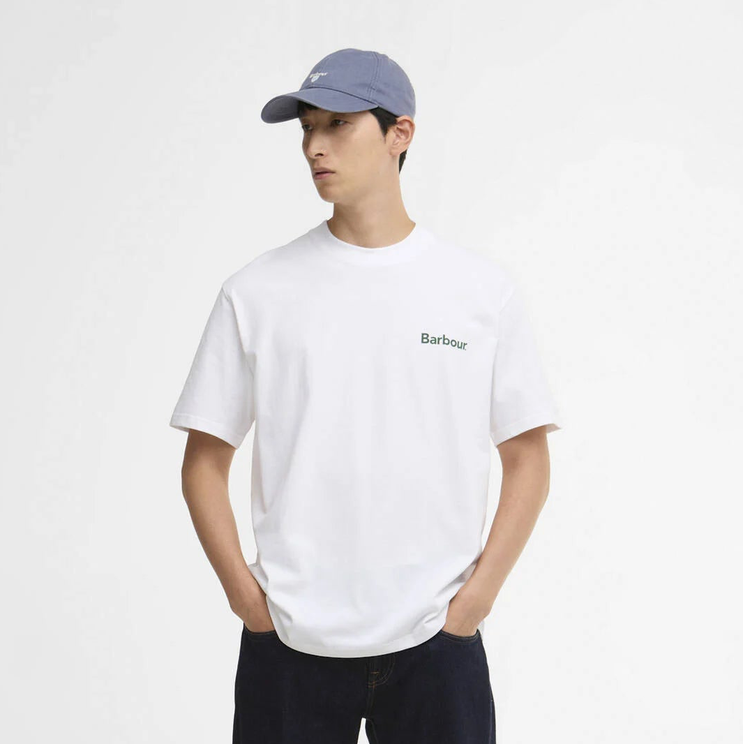 Crosby Archive logo OS T-Shirt - White