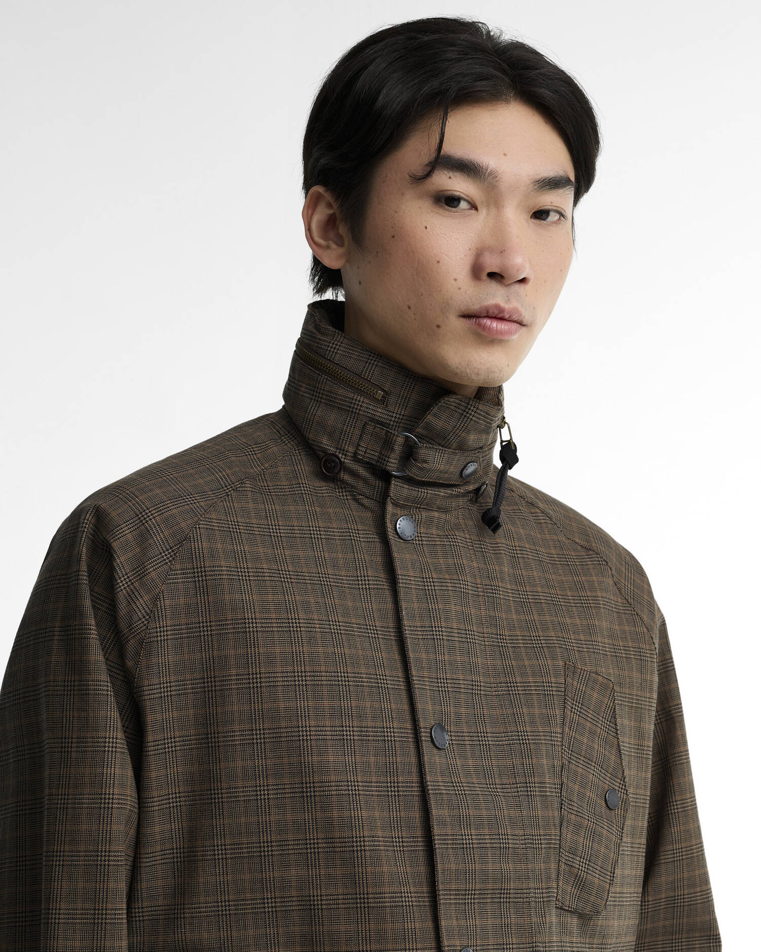 Barbour Transport Ursula Waterproof Jacket - Dark Stone