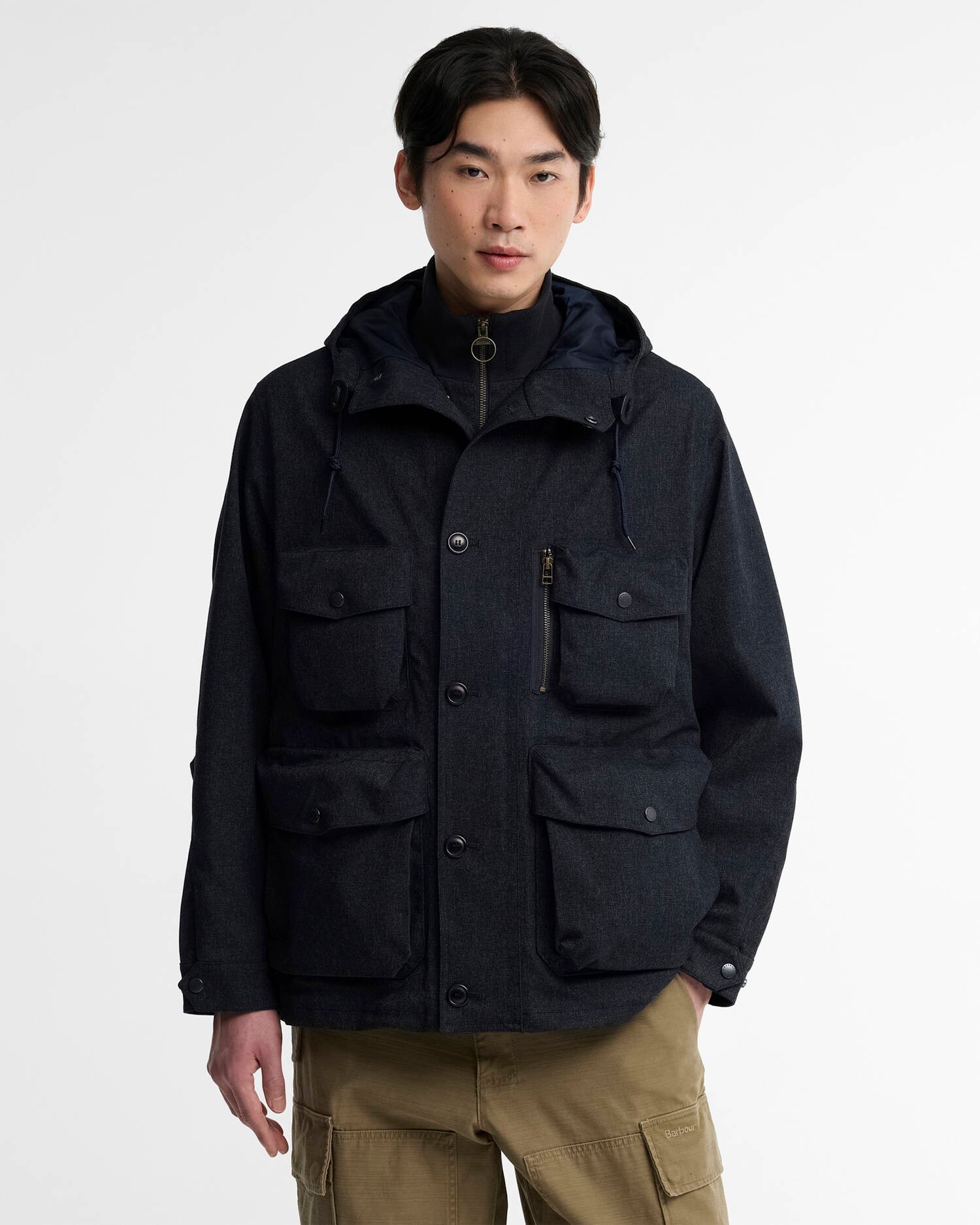 Barbour West Endurance Waterproof Jacket - Navy