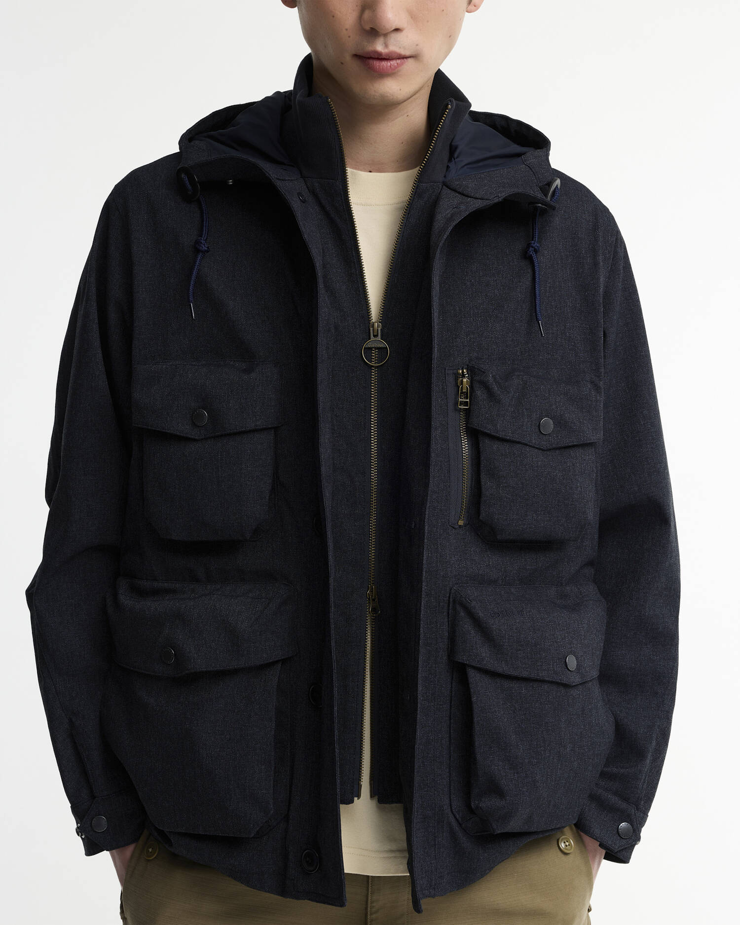 Barbour West Endurance Waterproof Jacket - Navy