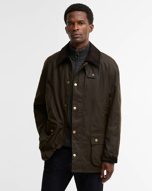 Ashby Wax Jacket - Olive