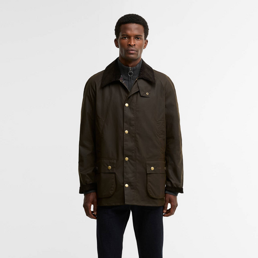 Ashby Wax Jacket - Olive