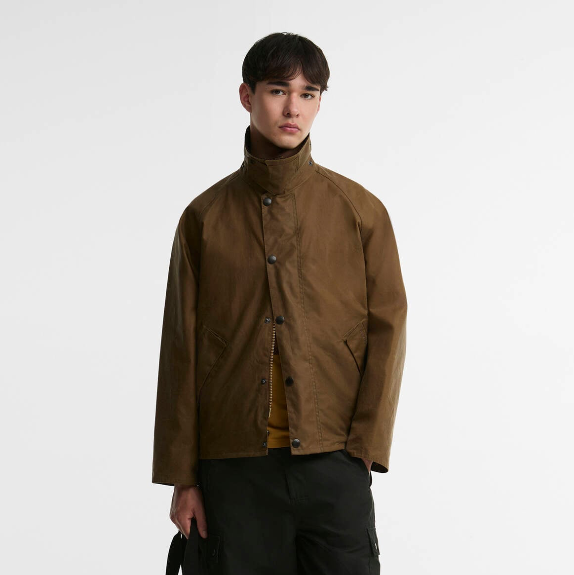 OS Transport Wax Jacket - Sand