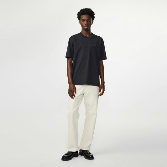 - Adam Embroidered T-Shirt - Black