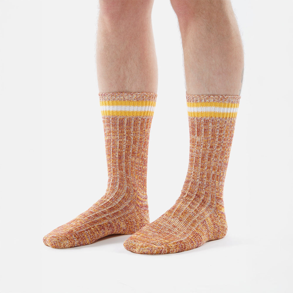 Everyday Stripe Sock - Yellow