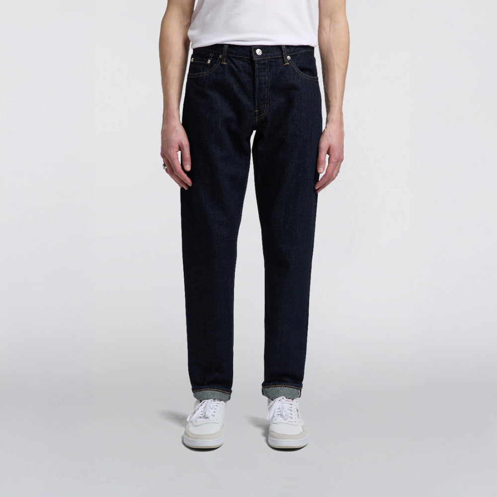Regular Tapered Kurabo Red Selvage Jeans - Blue Rinsed