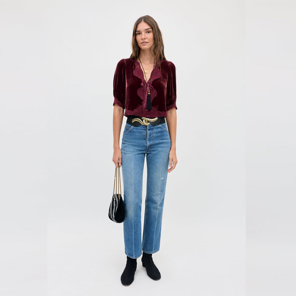 Ursula Top - Bordeaux