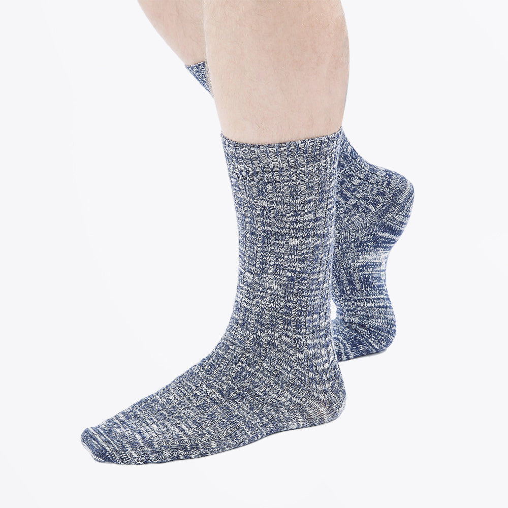 Slub Sock - Navy