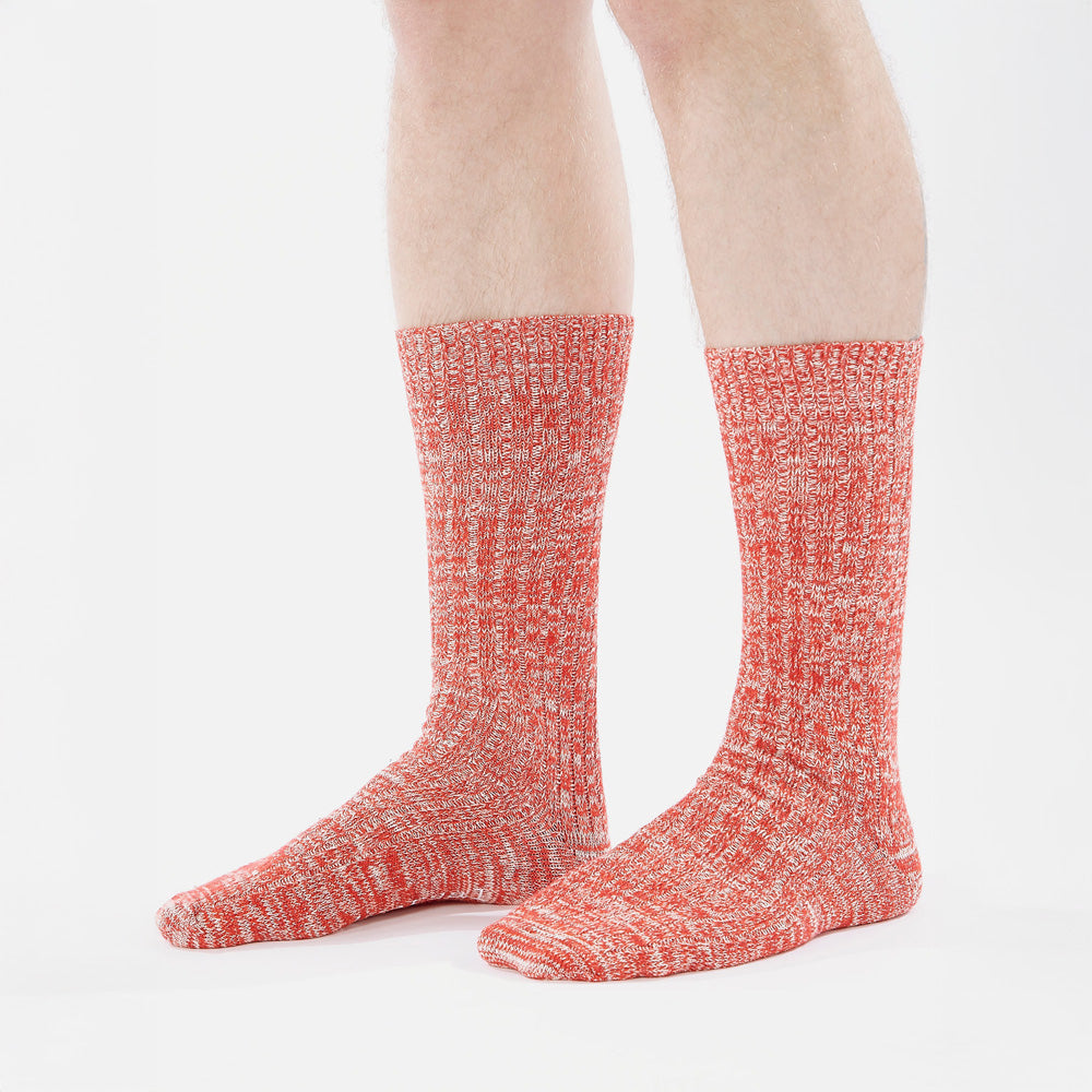 Slub Sock - Red