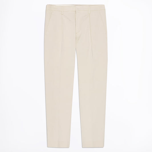 Bill Tapered leg regular fit trouser - Ivory