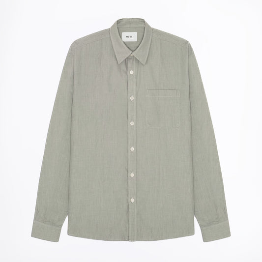 Deon - Chambray shirt - Sea Spray