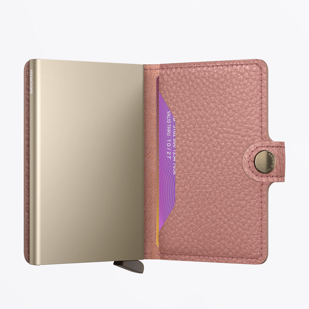 Miniwallet Pebble - Rose