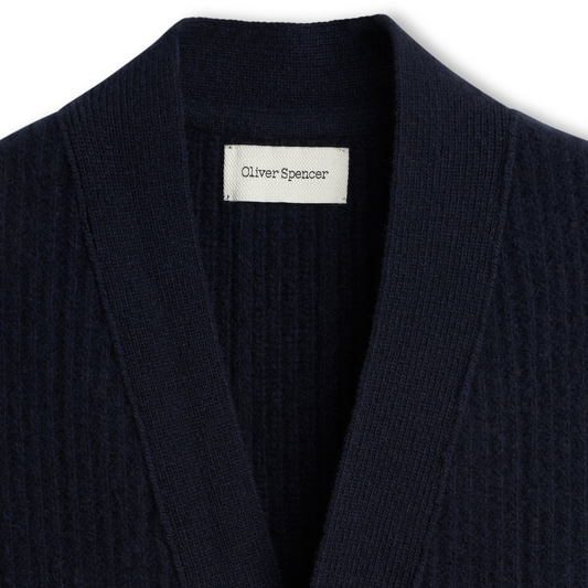 Dewsbury V Neck Overton - Navy