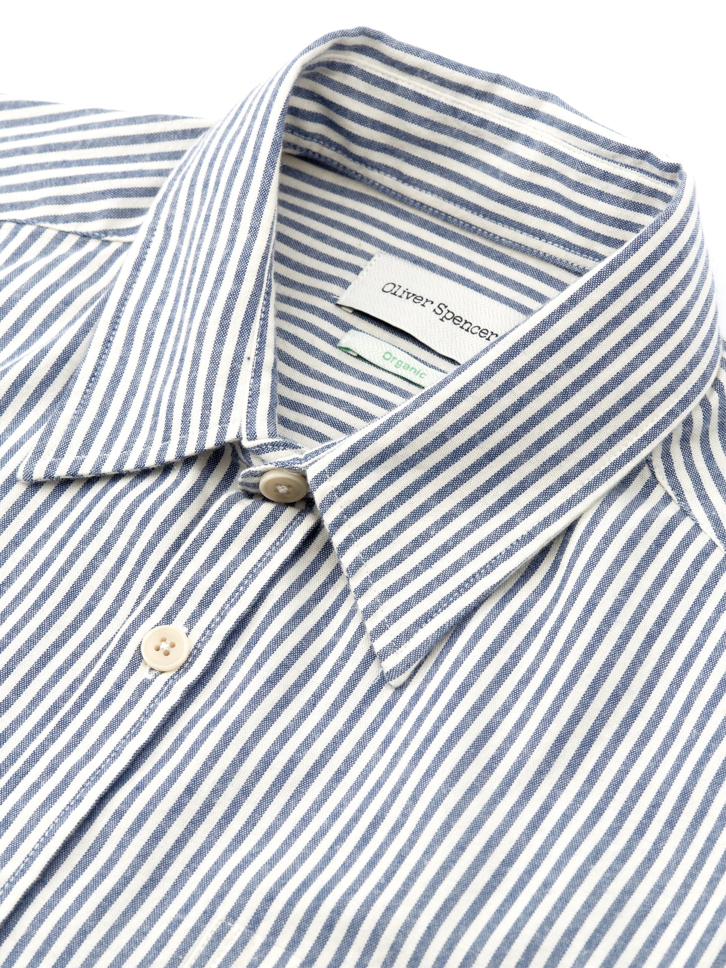New York Special Stripe Shirt Brimham - Blue