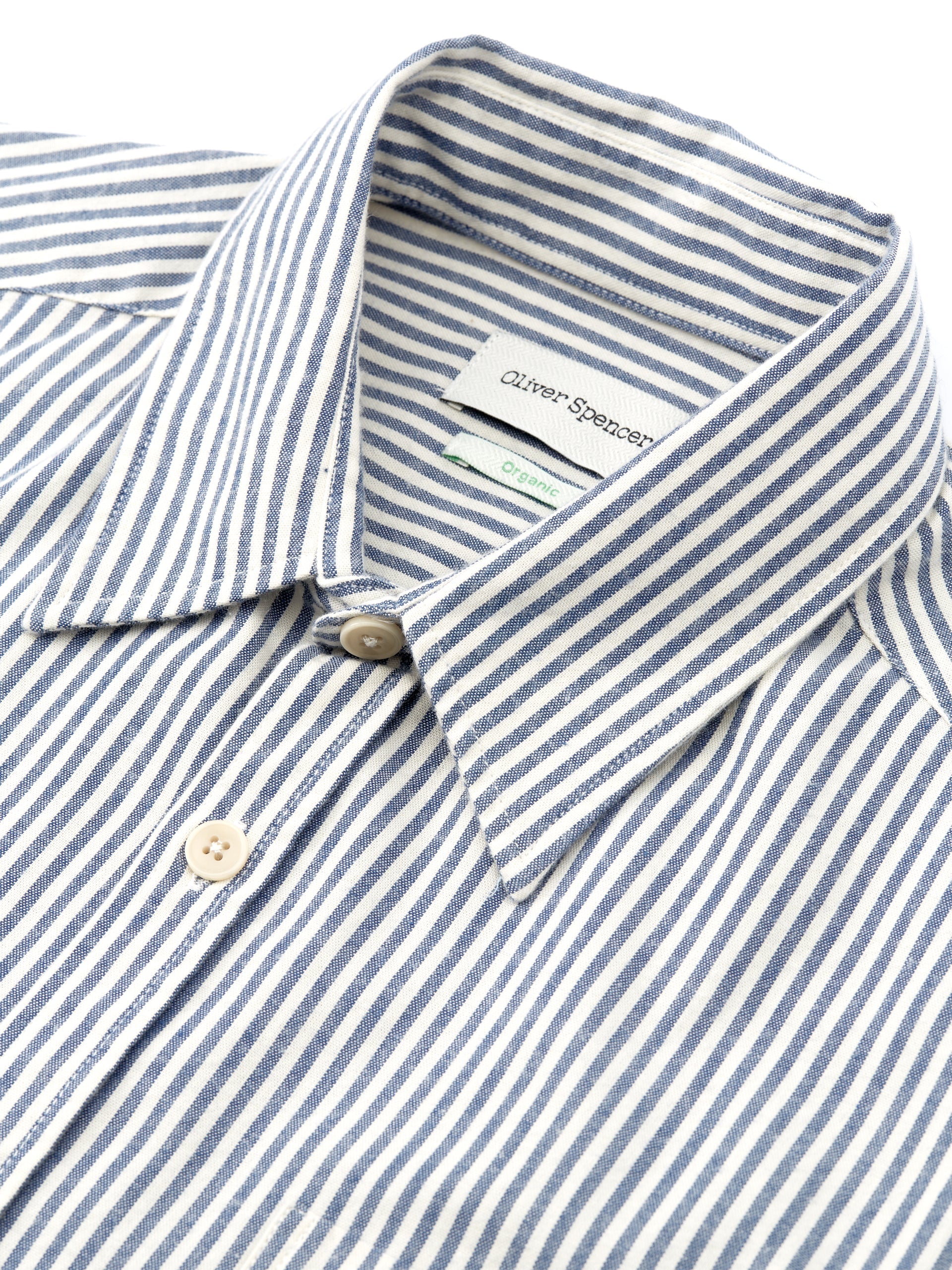 Oliver New York Special Stripe Shirt Brimham - Blue