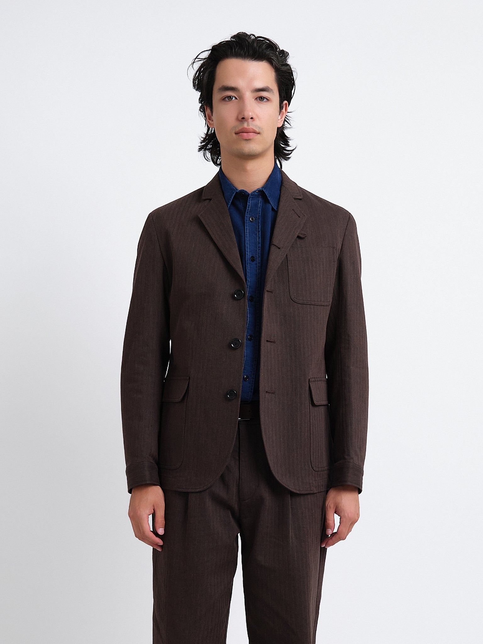 Oliver Solms Jacket Hepple - Brown