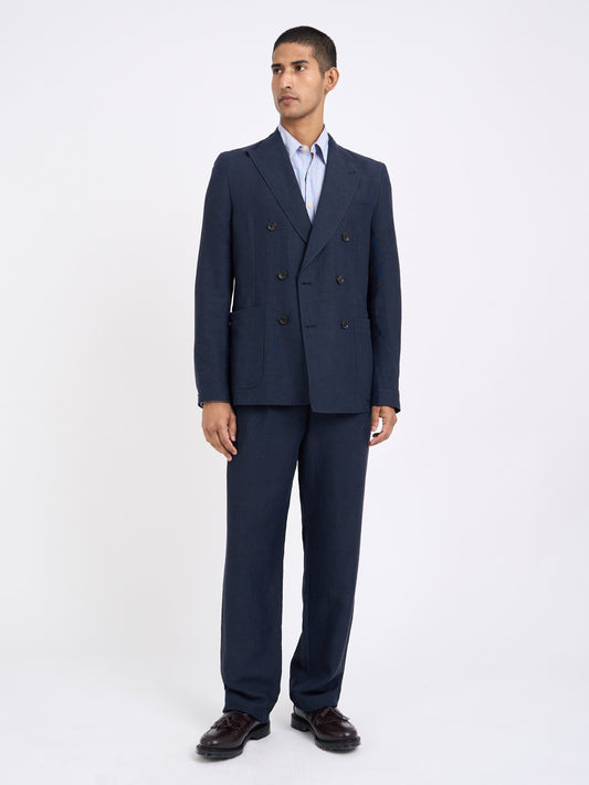 Double-Breasted Jacket Silman - Navy