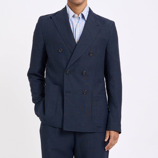 Double-Breasted Jacket Silman - Navy