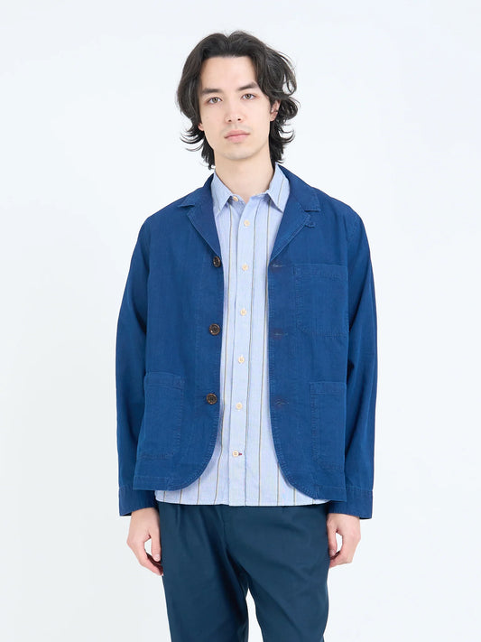 Bradwell Jacket Wylie - Indigo Rinse