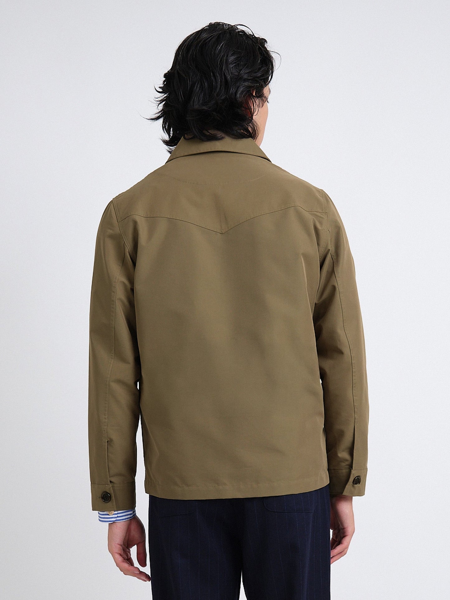 Kennard Water Repellant Jacket Marling - Khaki