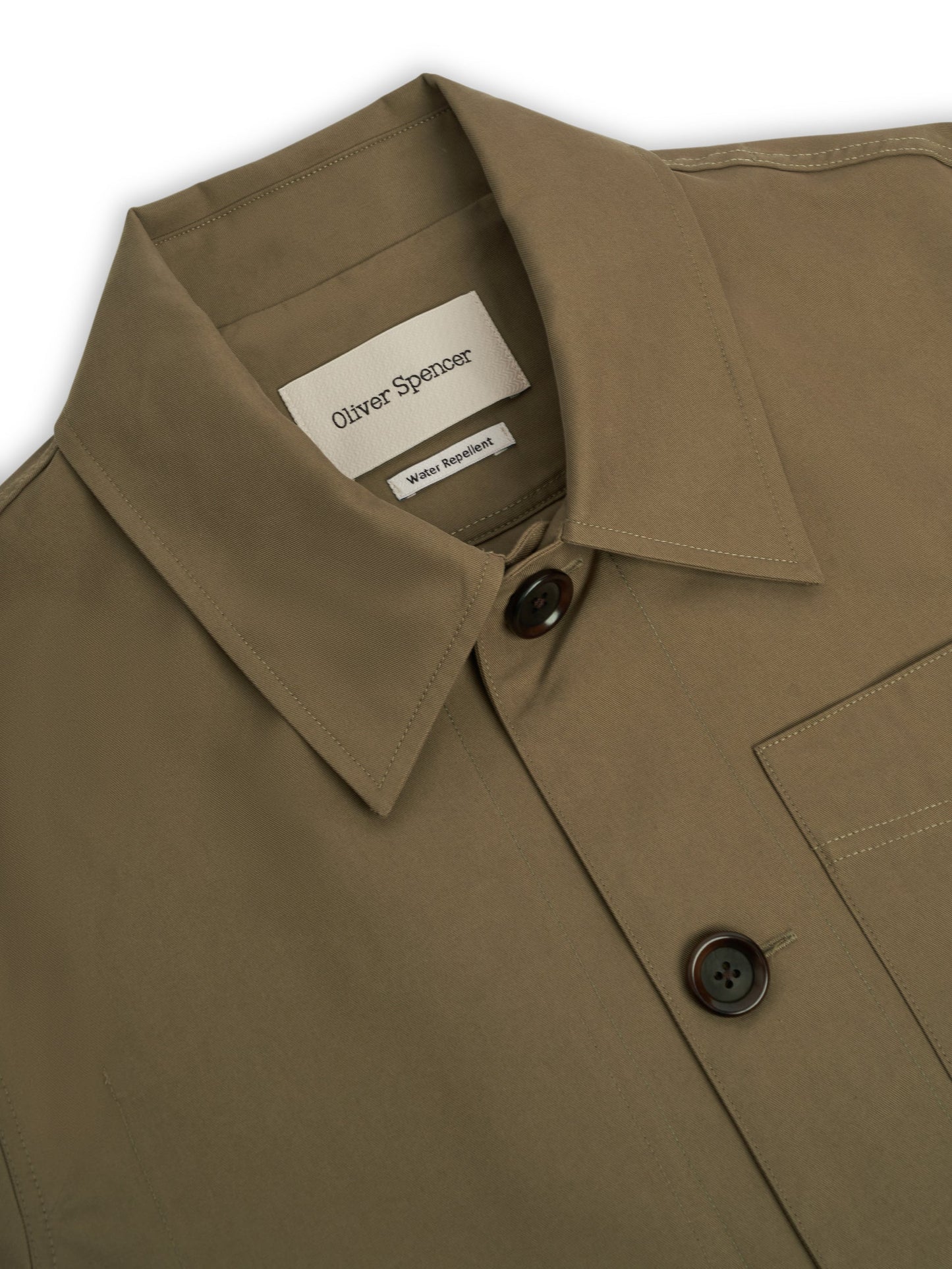 Kennard Water Repellant Jacket Marling - Khaki