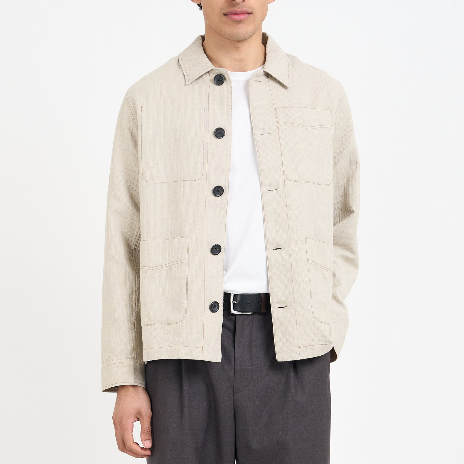 Oliver Kennard Jacket Wilkes - Sand