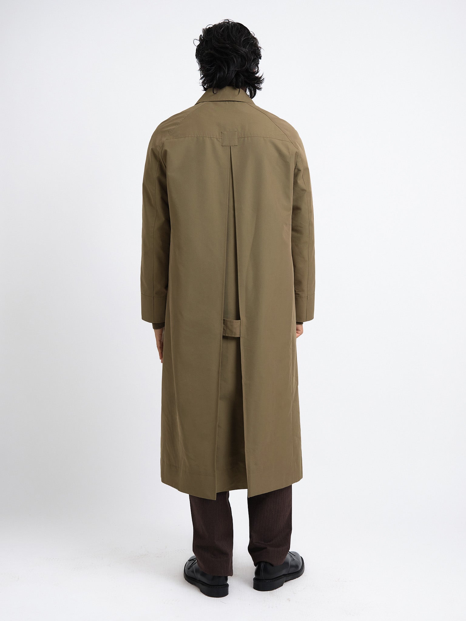 Oliver Lothian Water Repellant Coat Marling - Khaki