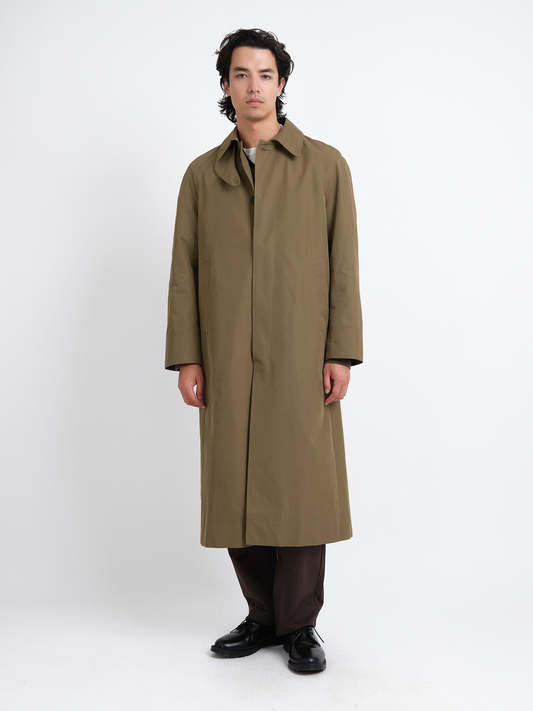 Lothian Water Repellant Coat Marling - Khaki