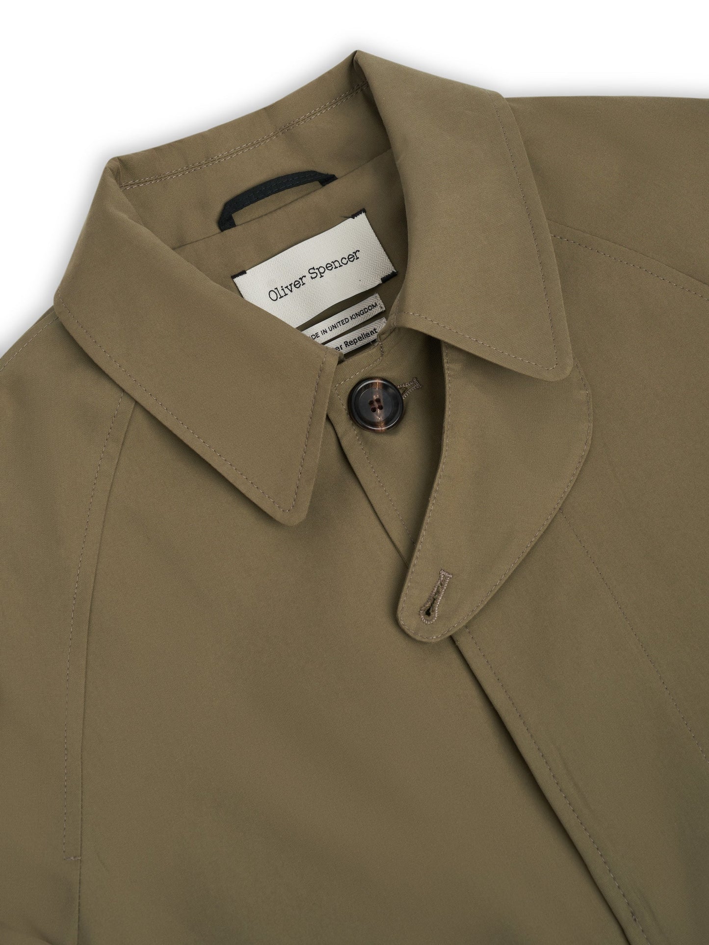 Lothian Water Repellant Coat Marling - Khaki