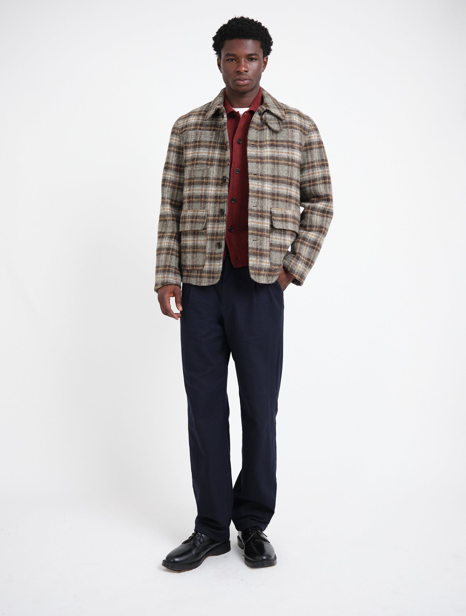 Oliver Addington Jacket Thackray - Oatmeal Multi