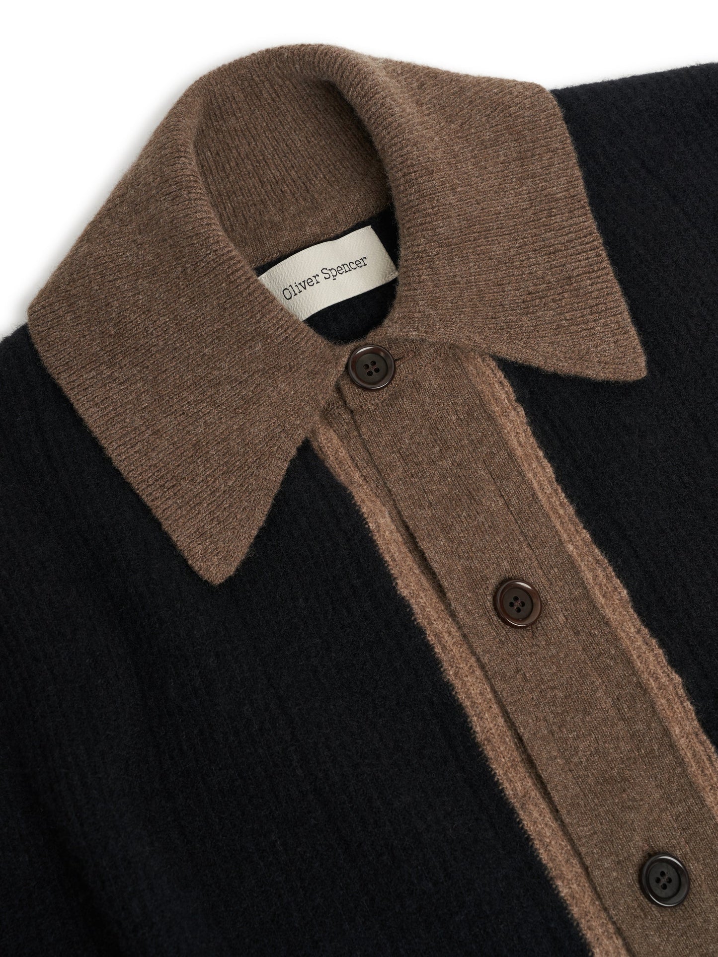 Britten Knitted Cardigan Colvin - Black