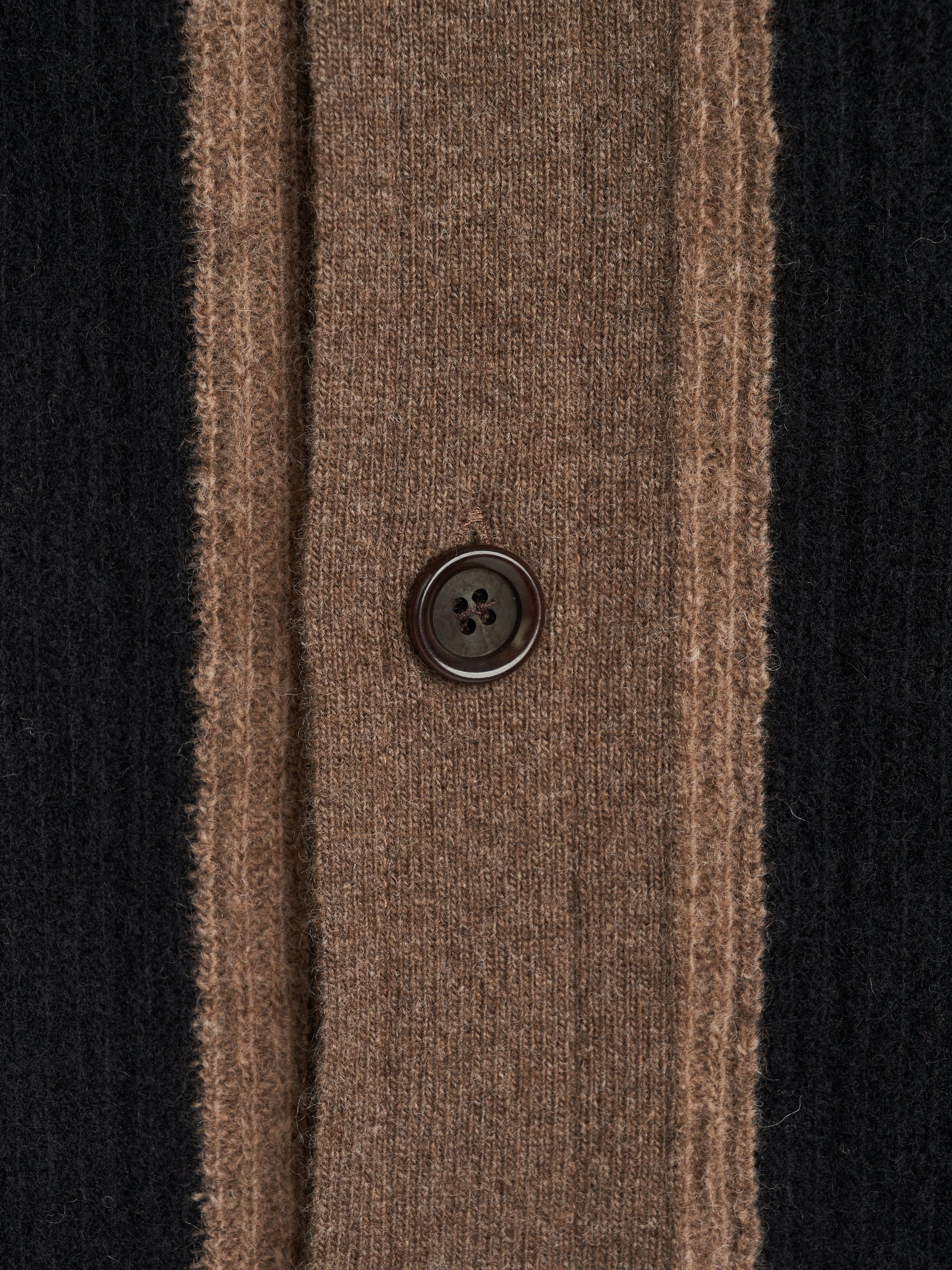 Oliver Britten Knitted Cardigan Colvin - Black