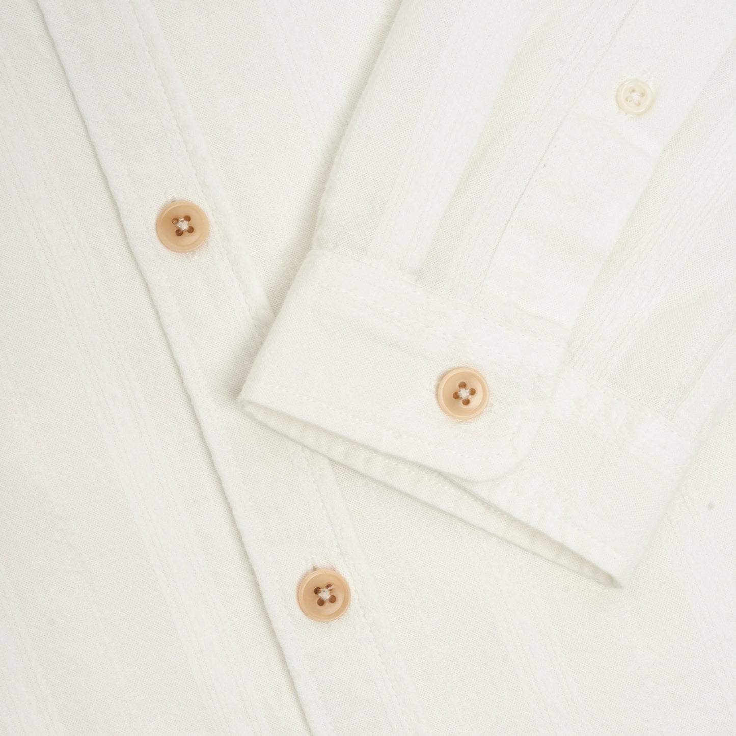 Grandad Shirt Davey - White