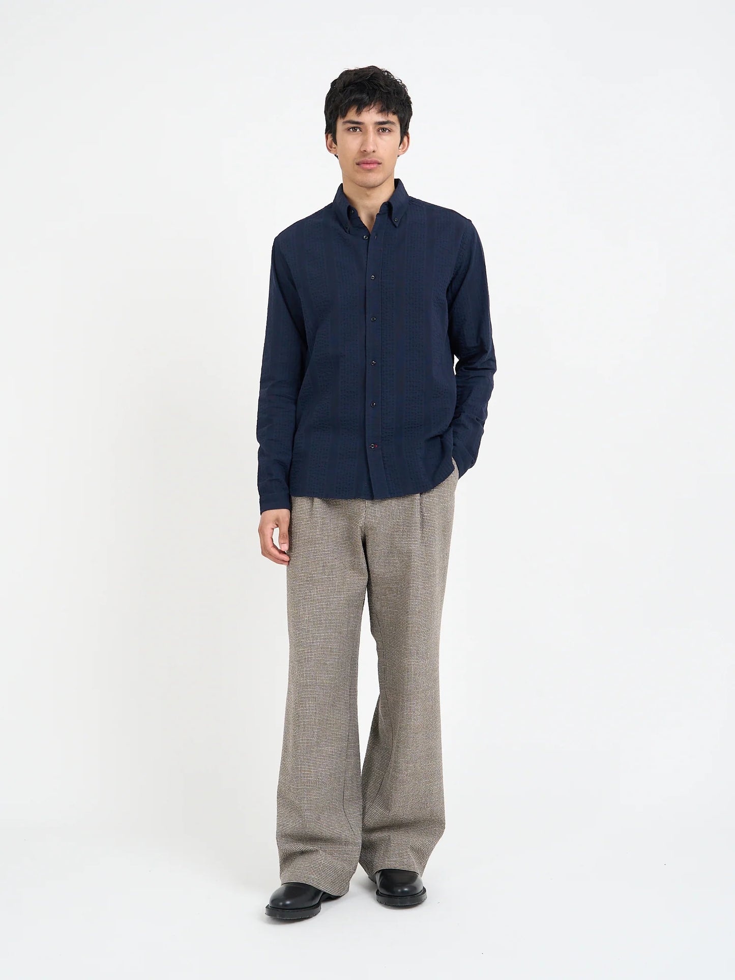 Brook Shirt Phaidon - Navy