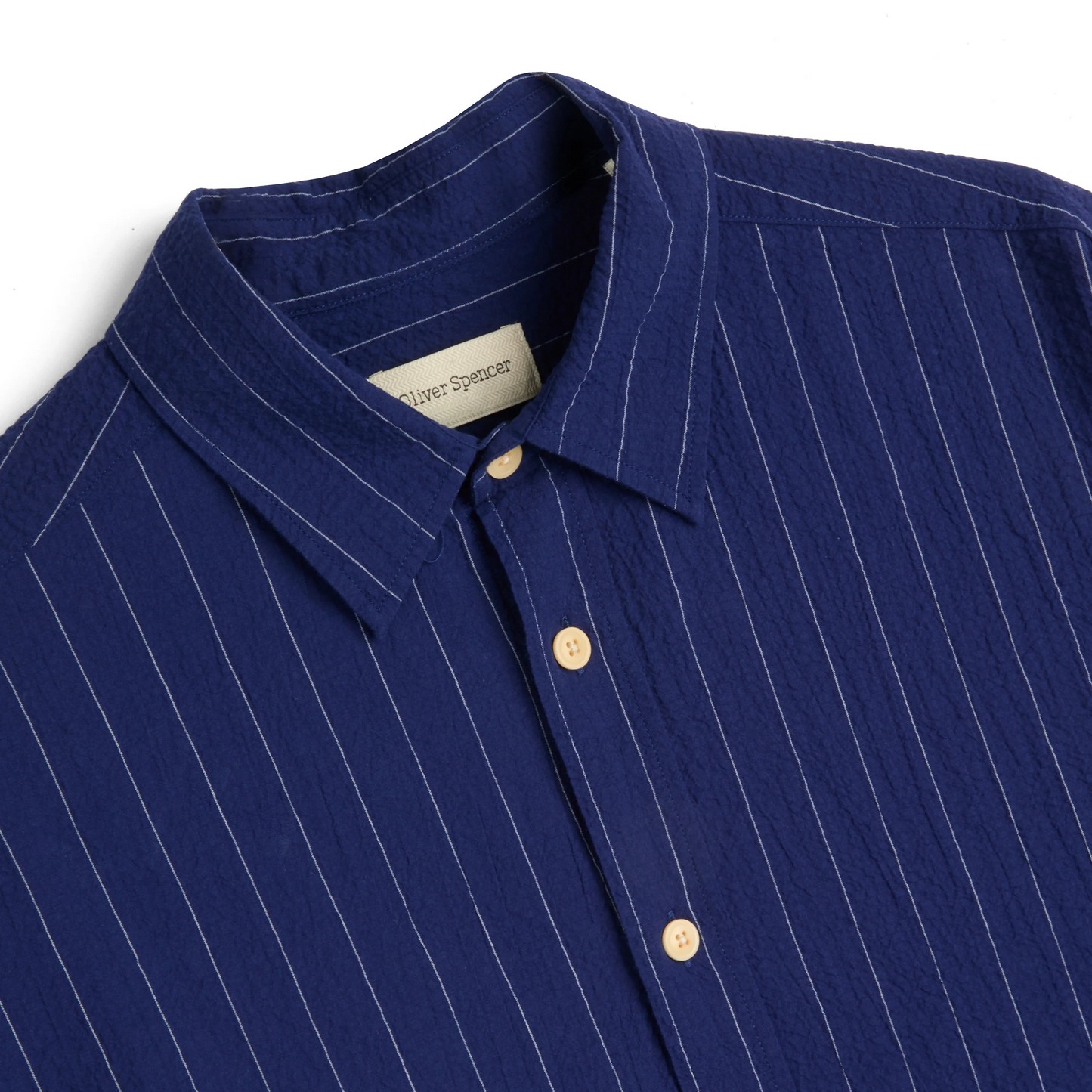 Atlanta Long Sleeve Shirt (Loose Fit) Patterson - Blue