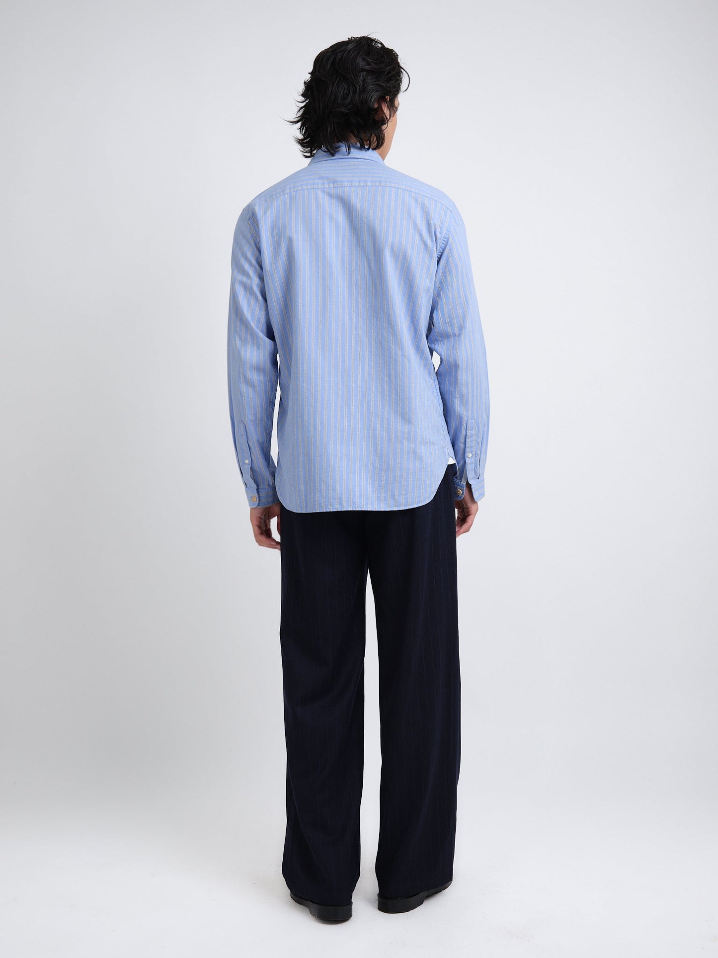 Mulvey Stripe Shirt Annette - Blue