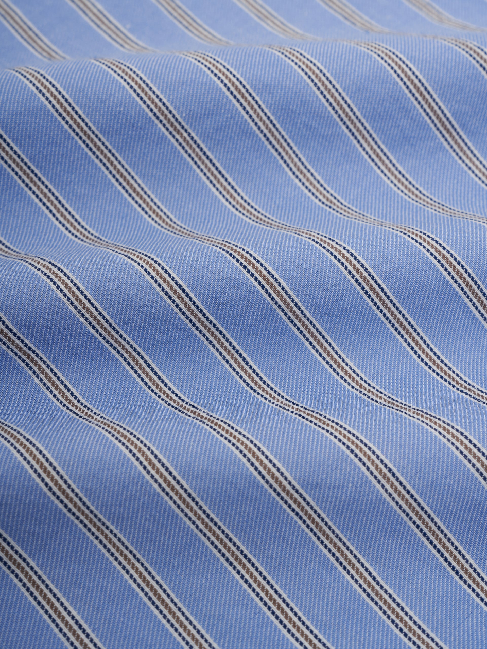 Oliver Mulvey Stripe Shirt Annette - Blue