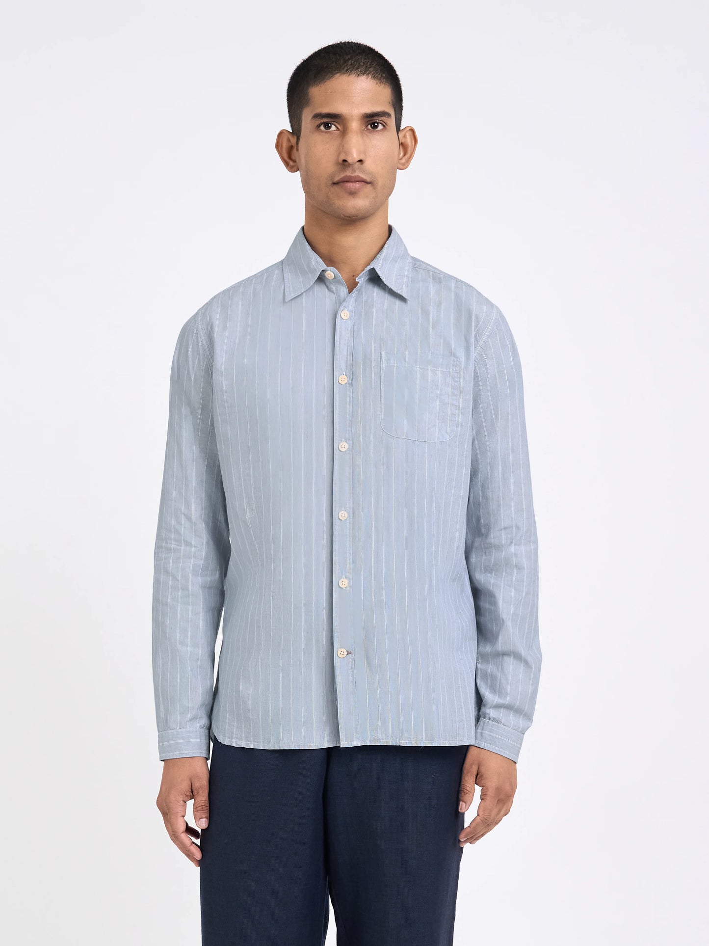 New York Special Shirt Beasley - Blue