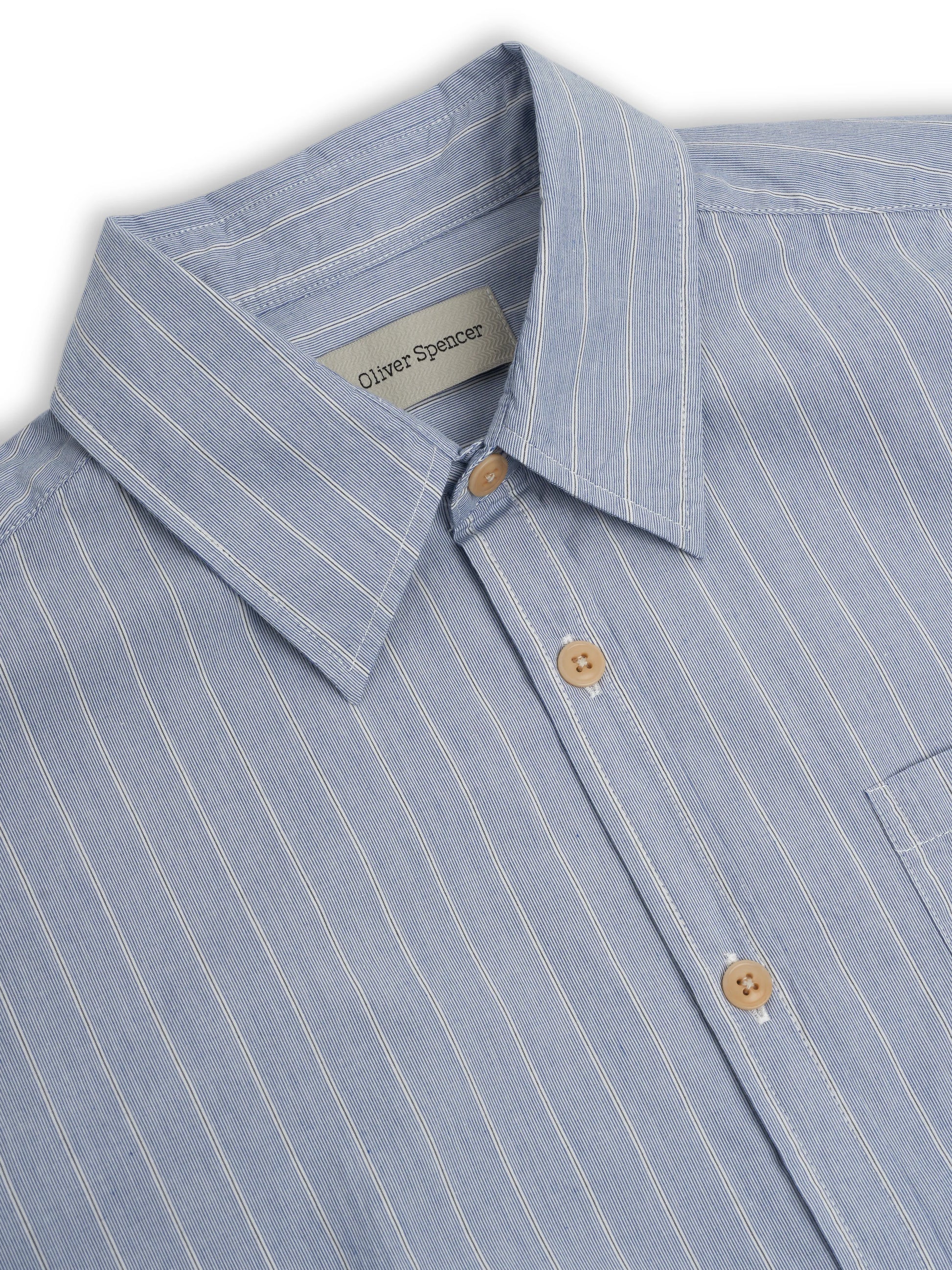 Oliver New York Special Shirt Beasley - Blue